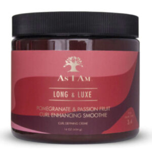 As I Am Long & Luxe Curl Enhancing Smoothie with Pomegranate and Passion Fruit