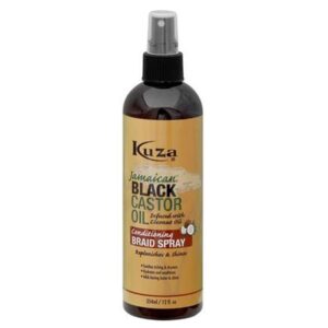 Kuza Jamaican Black Castor Oil Conditioning Braid Spray