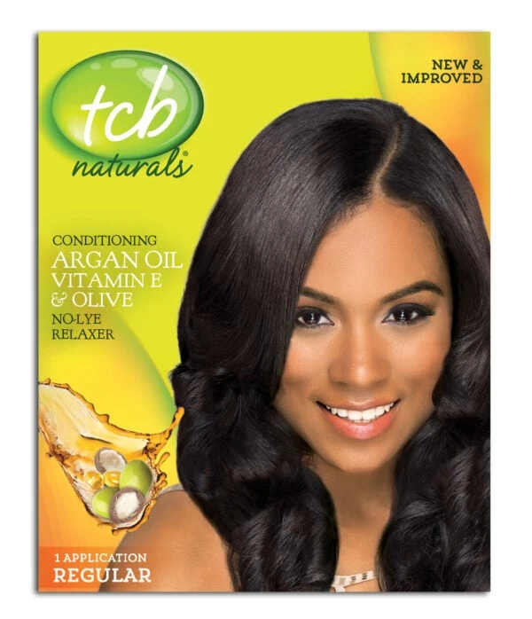 TCB Naturals Conditioning No-Lye Relaxer - 1 Application kit