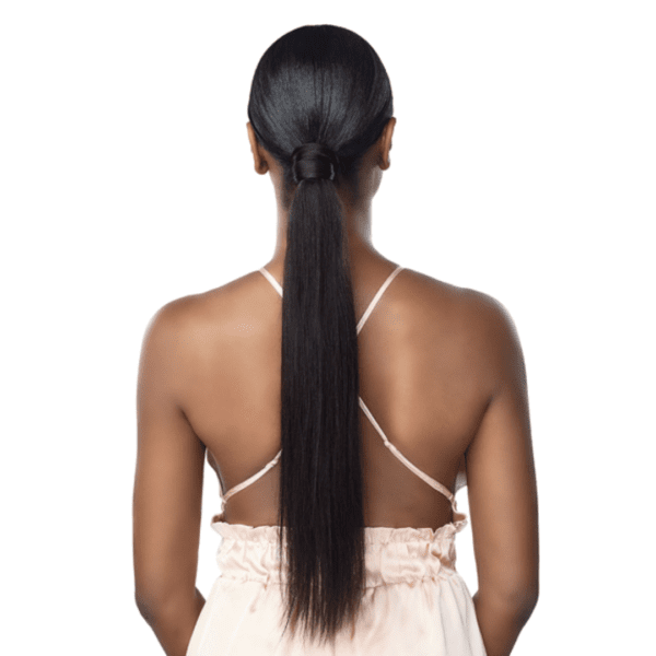 Empire Human Hair Pony Wrap Yaki 16" at nature's hair