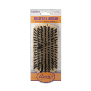 Annie Military Brush Natural Boar and Reinforced Bristles at nature's hair