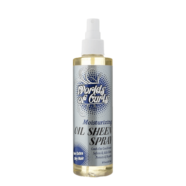 Worlds of Curls Moisturizing Oil Sheen Spray For Extra Dry Hair
