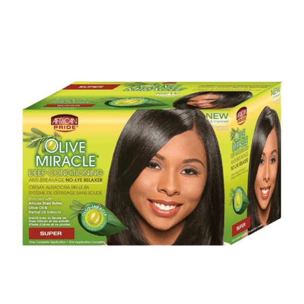 frican Pride Olive Miracle Relaxer - Super at nature's hair