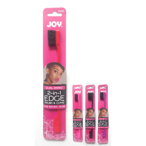 Joy 2-In-1 Edge Brush & Comb