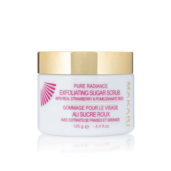 Makari Pure Radiance Exfoliating Sugar Scrub with Real Strawberry & Pomegranate Seed