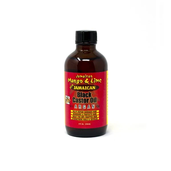 Jamaican Mango & Lime Black Castor Oil with Argan Oil