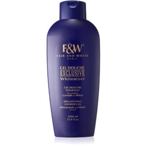 Fair and White Exclusive Brightening Shower Gel with Pomegranate and Melon Extracts