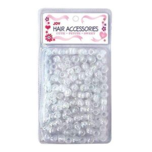 Round Plastic Beads Clear Colour - Large Size x 240