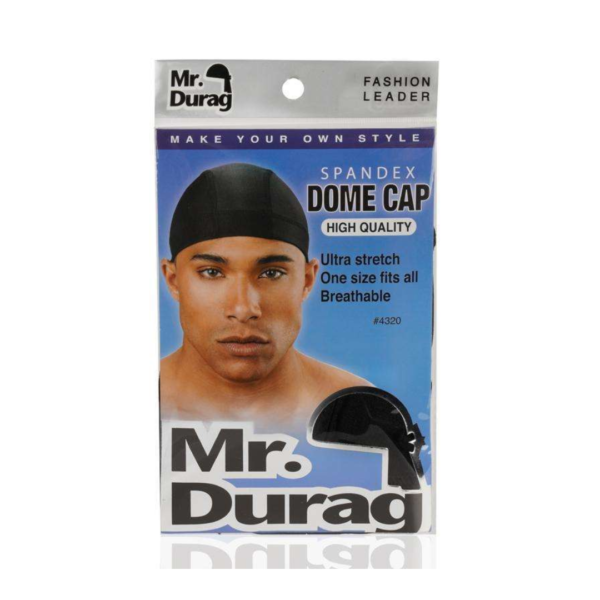 Mr. Durag Spandex Dome Cap - Black