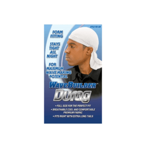 Wavebuilder Durag - White