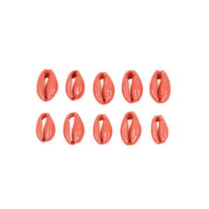 Red Beads at nature's hair fast, australia wide shipping