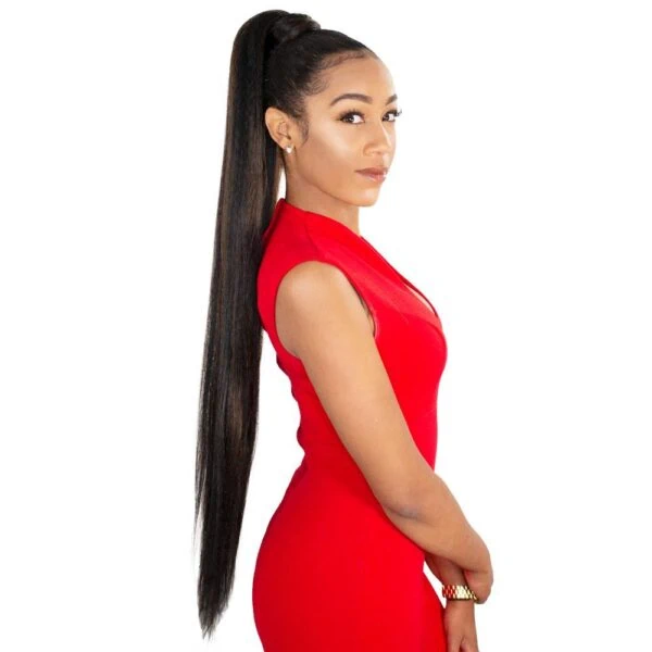 WRAP PONYTAIL KINKY STRAIGHT 24"