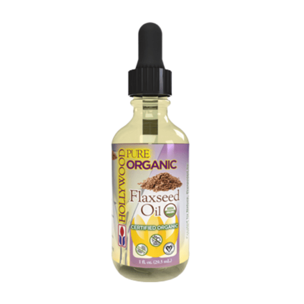 Hollywood Beauty Pure Organic Flaxseed Oil