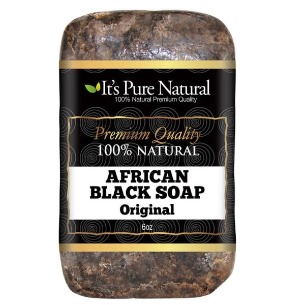 It's Pure Natural African Black Soap Original 5oz