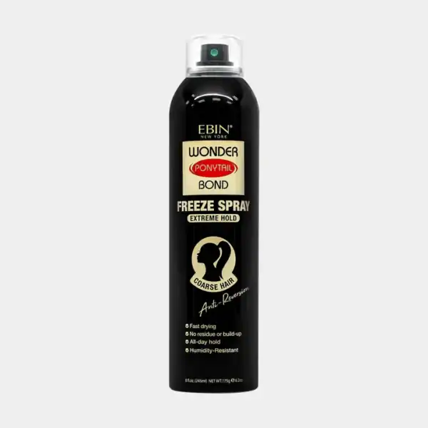 Ebin Wonder Ponytail Bond Freeze Spray Extreme Hold 245ml