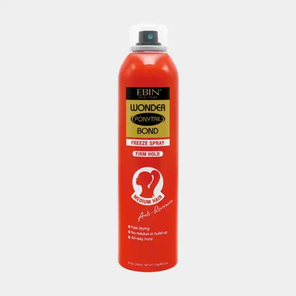 Ebin Wonder Ponytail Bond Freeze Spray Firm Hold 245ml