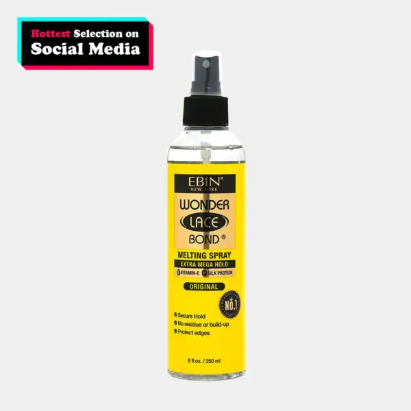 Ebin Wonder Lace Bond Lace Melt Spray - Original 250ml