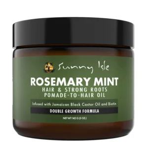 Sunny Isle Rosemary Mint Hair & Strong Roots Pomade To Hair Oil