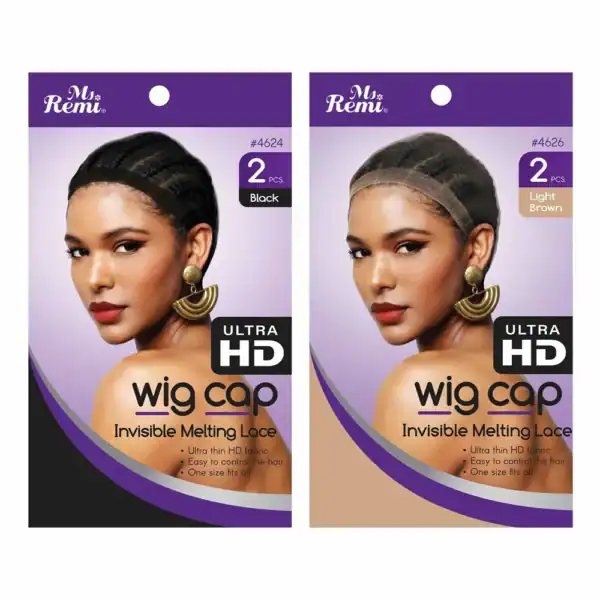 Ms. Remi HD Invisible Melting Wig Cap 2pcs