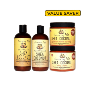 Sunny Isle Shea Coconut Jamaican Black Castor Oil Combo