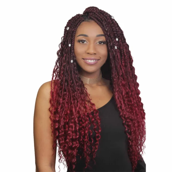 Eve Hair 3X Bohemian Box Goddess Loc Crochet Loop Type - 22"
