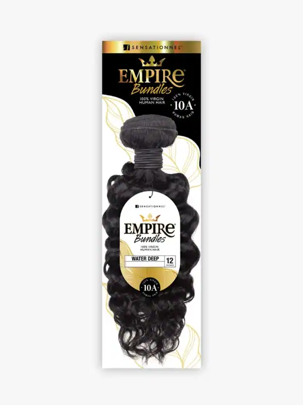 Sensationnel Empire Bundles Water Deep Bundle Hair, Human Hair, Weaves - 28" - Image 2