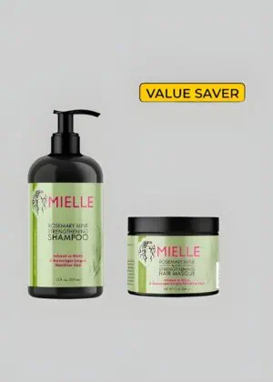 Mielle Rosemary Mint Strengthening Shampoo & Mask Combo