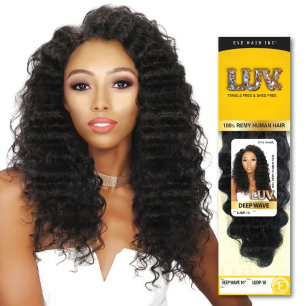 Luv 100% Remy Human Hair - Deep Wave