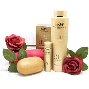 F&W Kit Radiance | Gold – 3-Step Glow for Face & Body