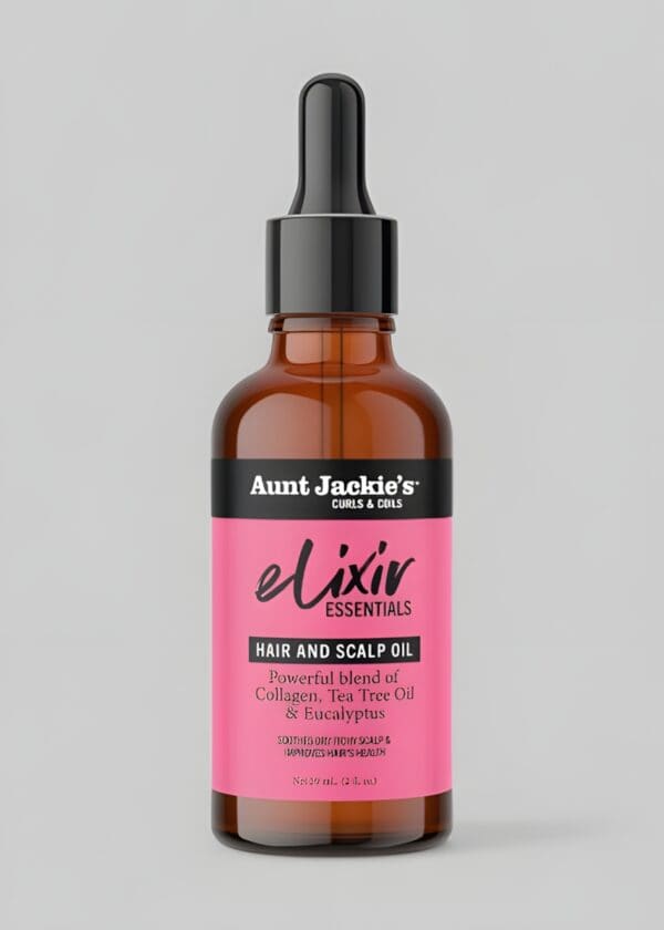 Aunt Jackie's Elixir Essentials: Collagen & Tea Tree Hair & Scalp Oil 59ml