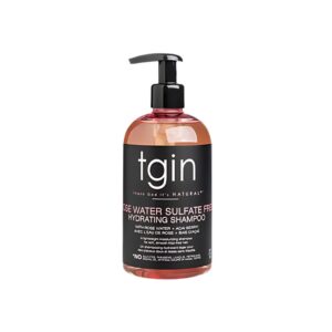 TGIN Rose Water Sulfate Free Hydrating Shampoo 384ml